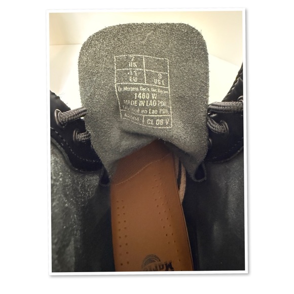 Dr. Martens 1460 Black Lace-Up Boots - Picture 9 of 11